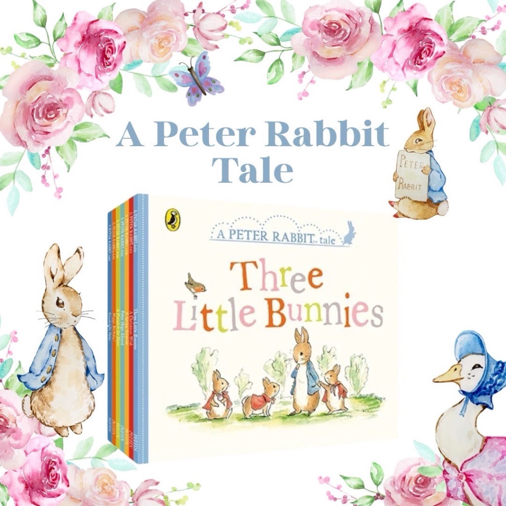 หนังสือชุด A Peter Rabbit tale นิทานภาพ ภาษาอังกฤษ กระต่ายน้อย ปีเตอร์ ...
