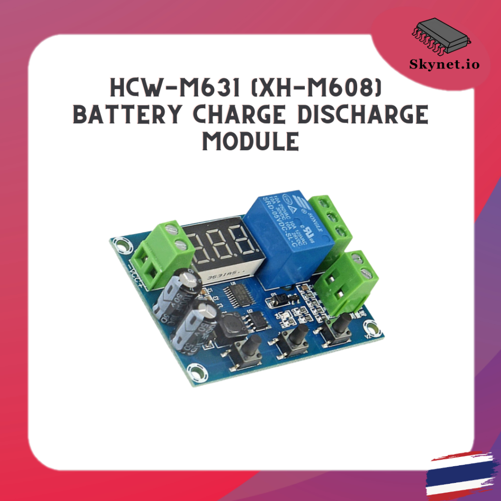HCW-M631 (XH-M608) Battery Charge Discharge Module DC 6-40V Integrated ...