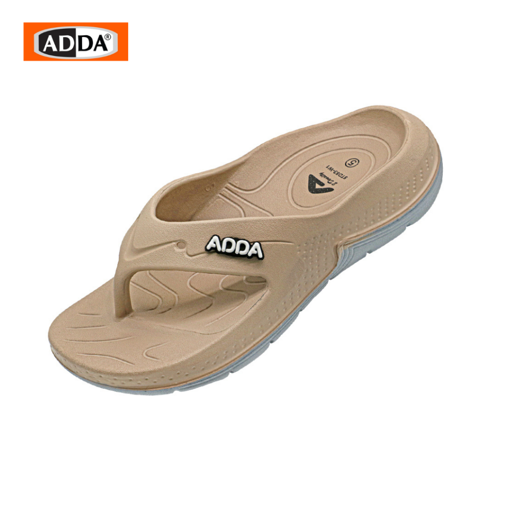 ADDA 2density รองเท้าแตะ รองเท้าลำลอง สำหรับผู้หญิงและผู้ชาย แบบหนีบ ...