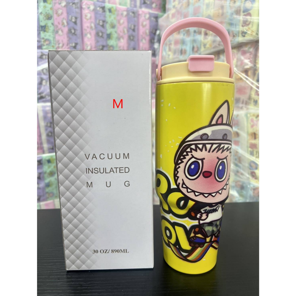 แก้วเยติLabubu แก้วLabubu แก้วลาบูบู้ สแตนเลส 890ml | Shopee Thailand