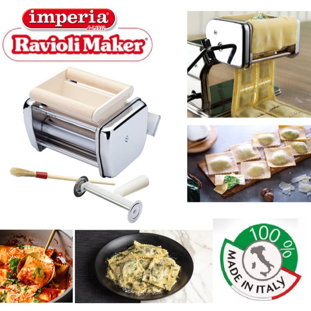 IMPERIA Pasta Ravioli แม่พิมพ์ราวีโอลี่ Pasta machine อุปกรณ์ทำราวิโอ ...