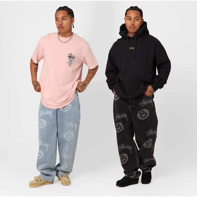 กางเกงยีนส์ STUSSY STOCK 8 BALL CARPENTER JEANS สินค้าพร้อม กางเกงยีนส์ STUSSY STOCK 8 BALL CARPENTER JEANS สินค้าพร้อม