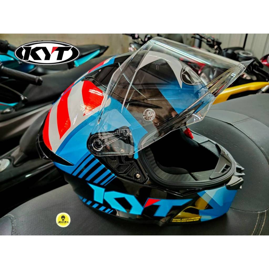 หมวกกันน็อค KYT R2R PRO ลาย GRAPHICS (STRAIGHT) | Shopee Thailand