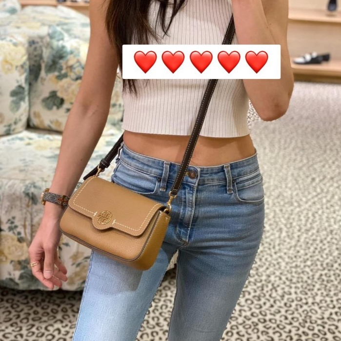 Tory Burch 144020 Felix Mini Flap Shoulder Bag *กรุณาทักแชทเพื่อ 