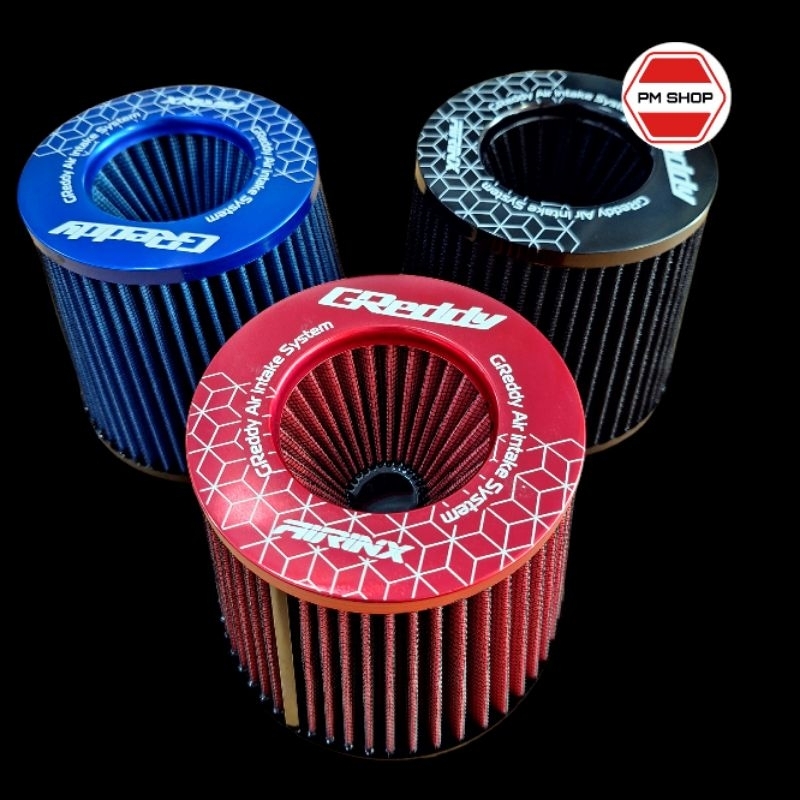 กรองอากาศ greddy กรองเปลื่อย เพิ่มลม เพิ่มสมรรถนะ ปาก 3 นิ้ว ใช้ได้ทั้ง ...