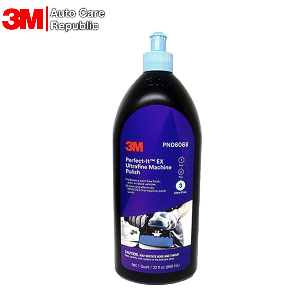 3M 06068 Perfect-It Ultrafine Machine Polish 6068 น้ำยาขัดเงา #3 ชนิด ...