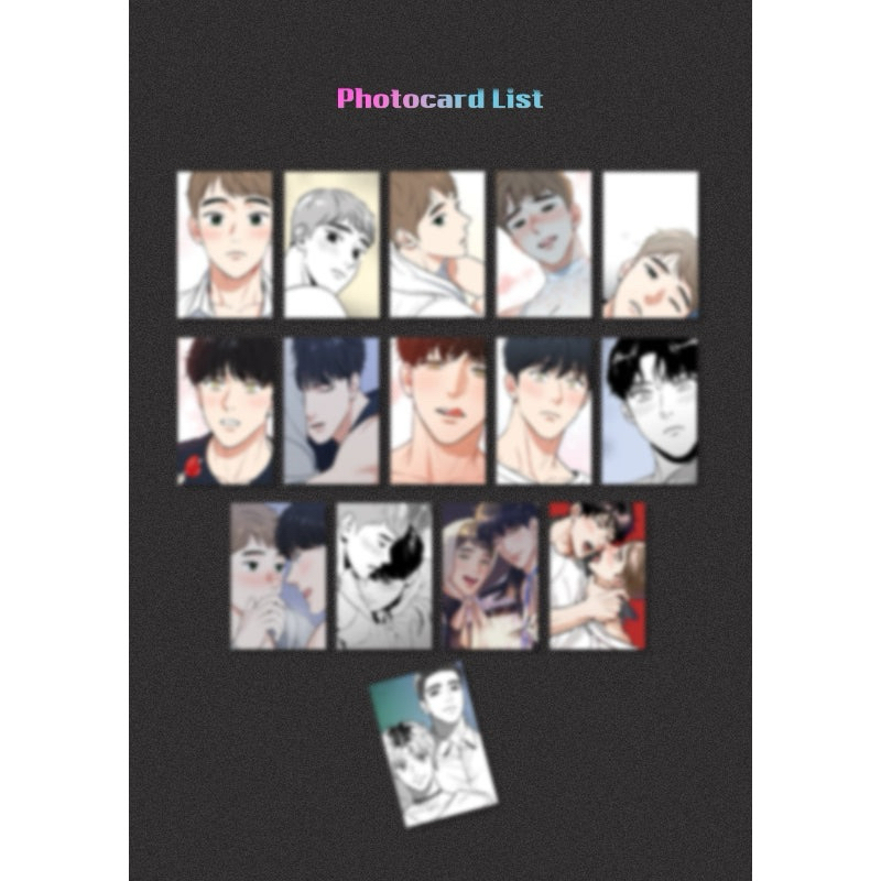 韓国BL lezhinトレカ　BJ Alex x15バラ売りo k GASHINA STORY [LEZHIN] BJ Alex (Vol. 5~6) Korean Edition Comics