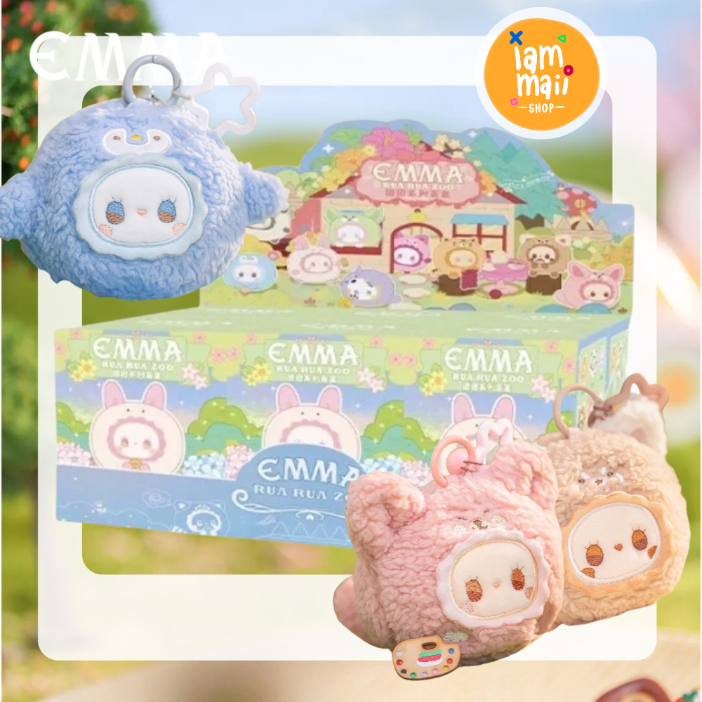 [ยกกล่อง] กล่องสุ่ม EMMA Rua Rua Zoo Tuan Tuan พวงกุญแจ พร้อมส่ง ...