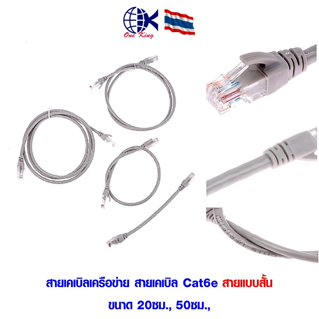 สายเคเบิลเครือข่าย สายเคเบิล Cat6e Rj45 แบบสายสั้น หางปลาเสียบ หางปลา ...