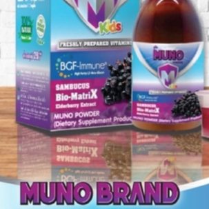 MUNO Powder Kids 28g มูโน พาวเดอร์ 28 กรัม SAMBUCUS | Shopee Thailand