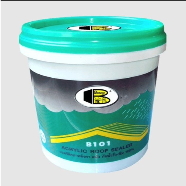 Bosny B101 อะครีลิค รูฟซิลเลอร์ บอสนี่ ขนาด 0.5 กก. บี 101 | Shopee ...