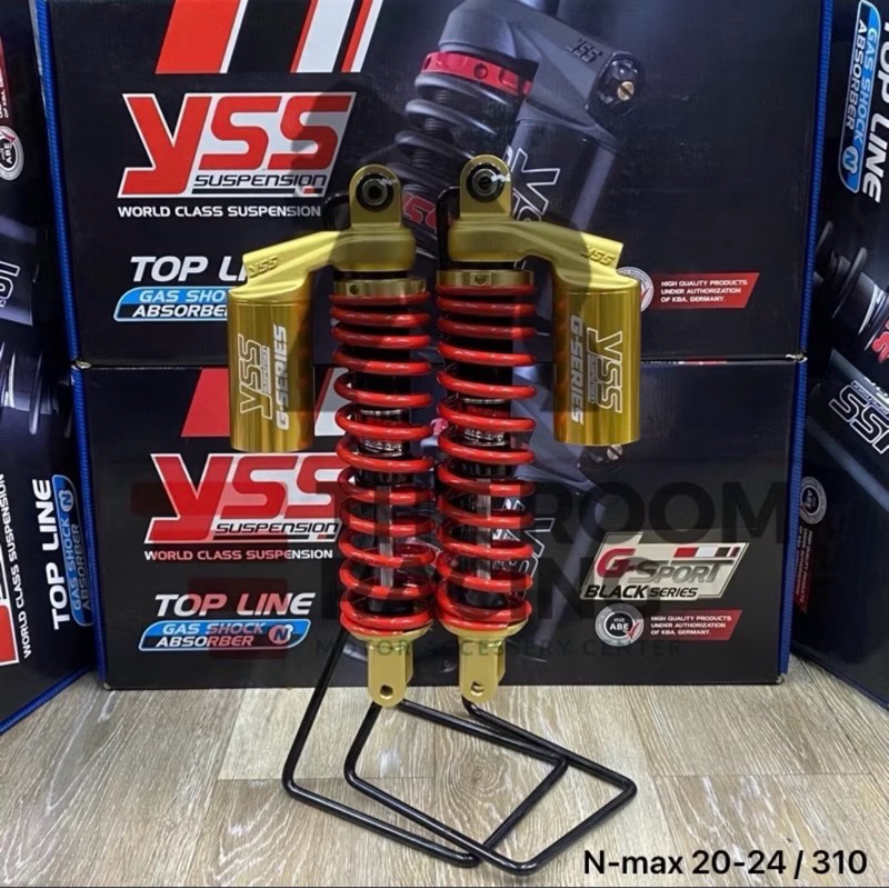 โช๊ค Yss Gold/G-series Nmax ปี13-19(335mm)และNmax ปี20+(310mm) ของ