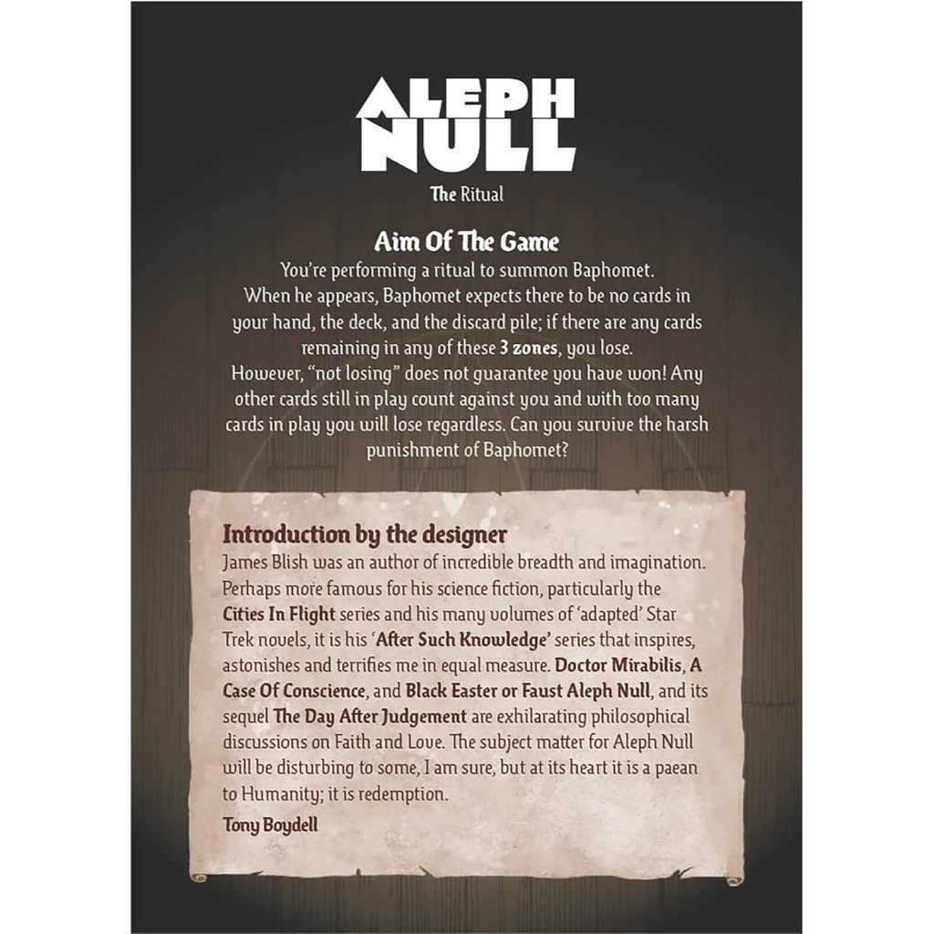[ของแท้] Aleph Null Board Game | Shopee Thailand