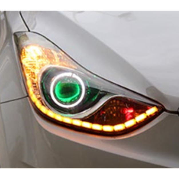 ไฟเดย์ไลท์ Crystal LED พร้อมไฟเลี้ยว-สไตล์ Maybach Flowing | Shopee ...