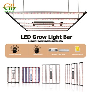 1000W SamsungLM301H EVO LED Grow Light Bar Meanwell Driver IR+UV เปิด ...