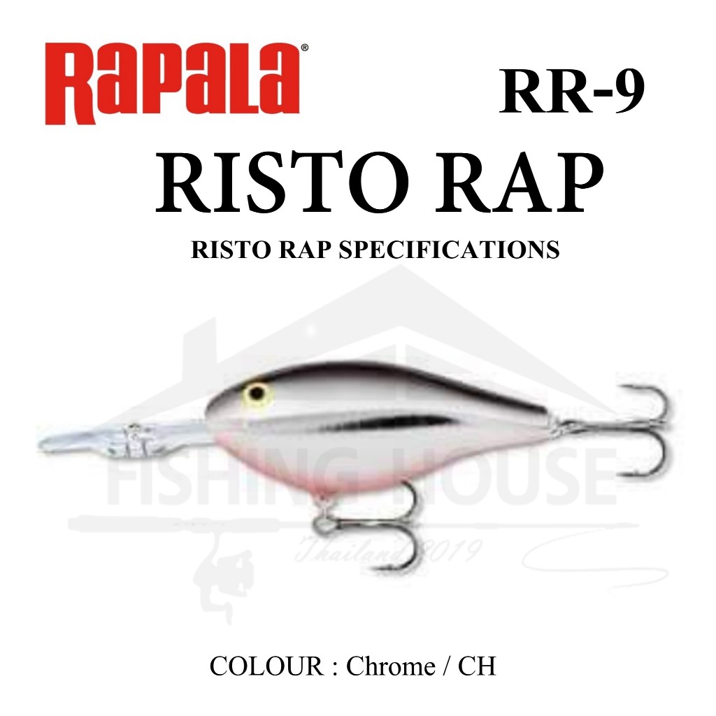Rapala Risto Rap 9cm RR-9 | Français