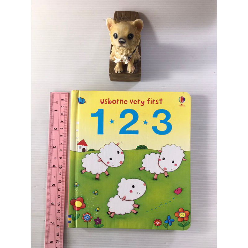 Usborne Very First 1 2 3 หนังสือภาษาอังกฤษมือสอง Boardbook | Shopee ...