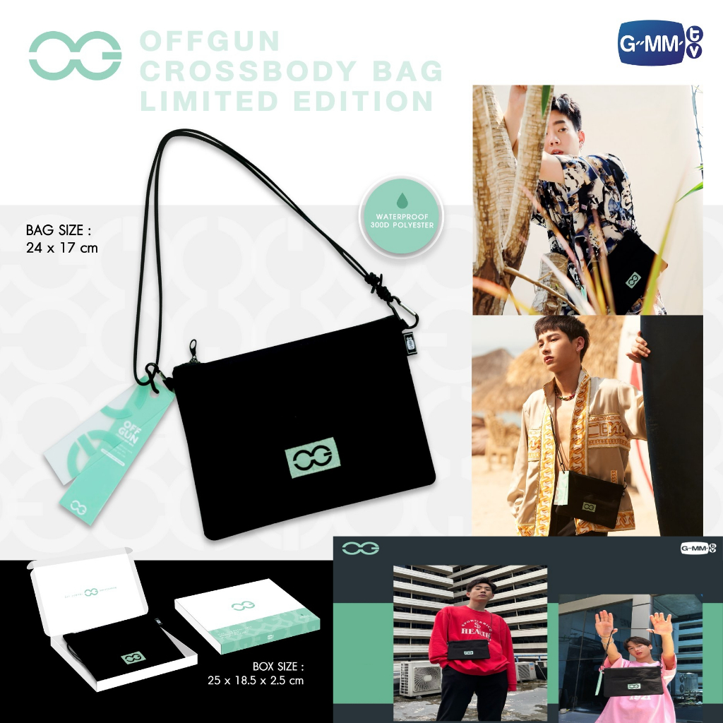 ออฟ กัน Off Gun OFF GUN CROSSBODY BAG LIMITED EDITION GMMTV | Shopee ...