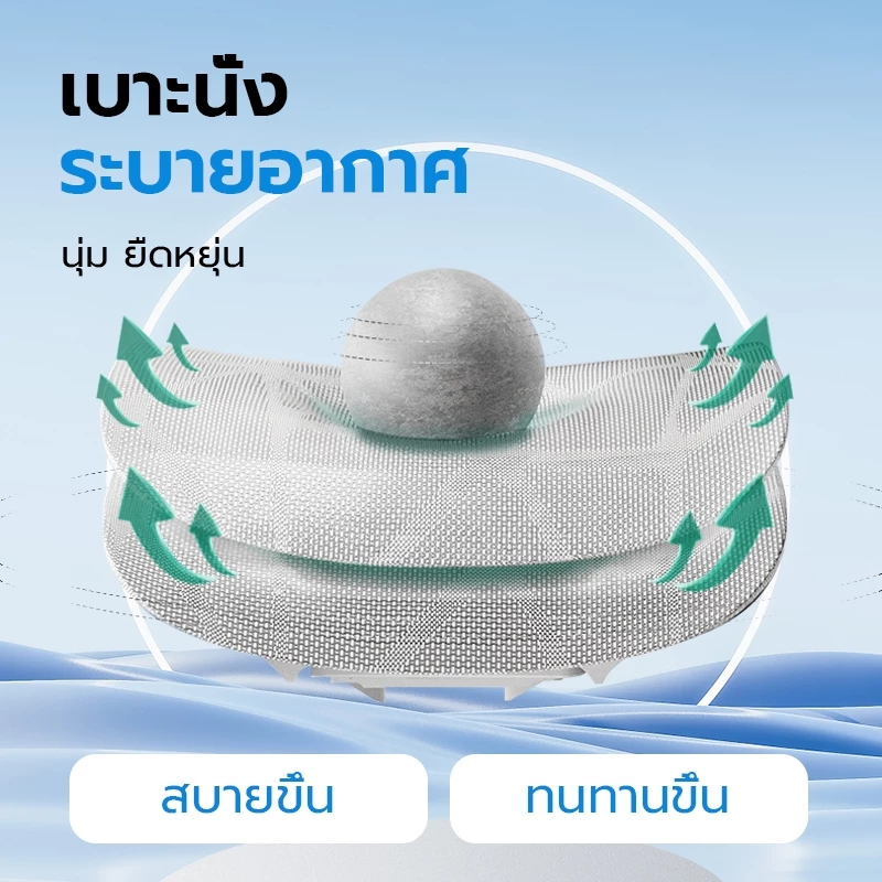 Xpanse รุ่น W202 เก้าอี้สุขภาพ Ergonomic รองรับเอวเพื่อการปรับท่าทาง ฟังก์ชั่นคุ้มค่าเพื่อการทำงานและการผ่อนคลาย