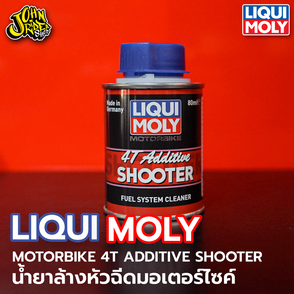 LIQUI MOLY Moto 4T Shooter - Additivo Protettivo Per Benzina 80ml