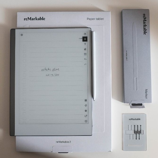 [มือ 2 ใช้โค้ดได้] ReMarkable 2 ครบเช็ตพร้อมเคสใหม่ แทปเล็ต e-ink RM2 ...