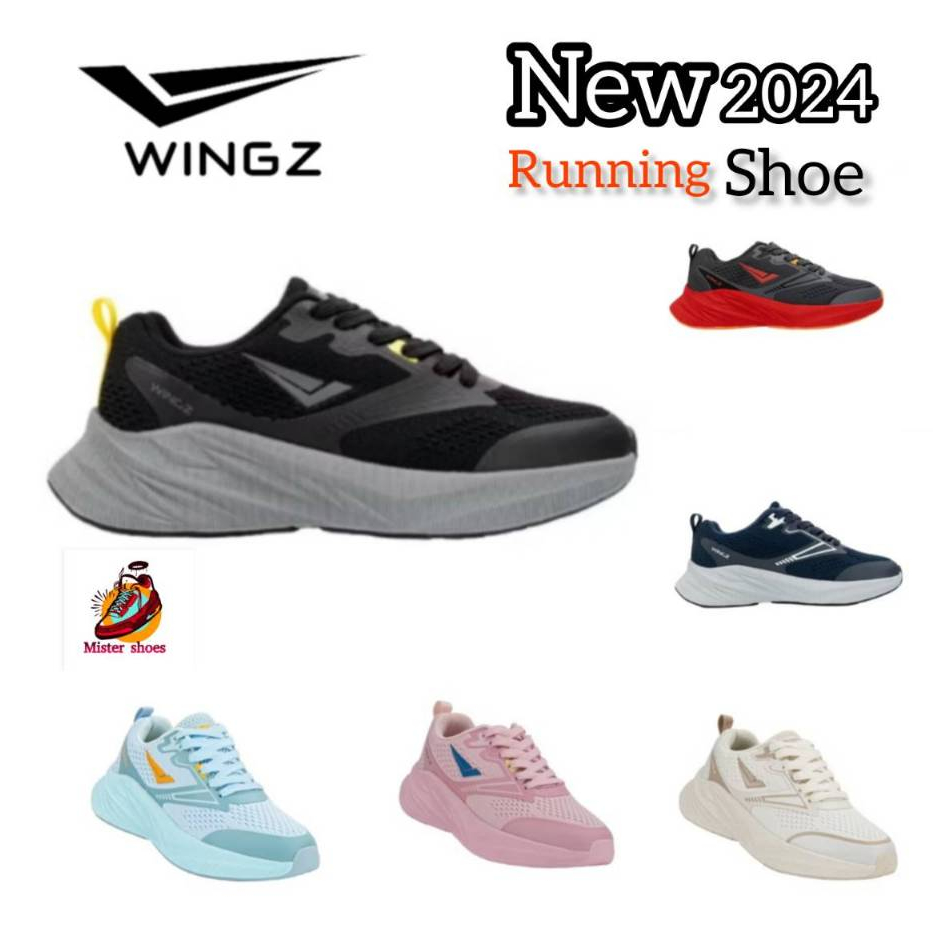 WINGZ รองเท้าผ้าใบวิ่ง RUNNING (รุ่น M553 W663) น้ำหนักเบามีทั้ง ชาย ...