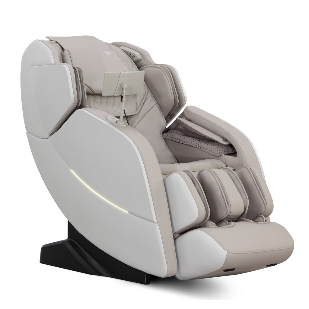 Soul Sense Series 5 เก้าอี้นวดไฟฟ้า 4D SoulSense สีครีม ปรับตำแหน่งการนวด ระบบ Zero Gravity โปรแกรมอัตโนมัติ ลดอาการปวดเมื่อย นวดสั่น นวดคลึง นวดกดจุด นวดทุบ บรรเทาอาการปวดหลัง ฟื้นฟูร่างกาย เครื่องนวดไฟฟ้าโซเซ้นส์ ผ่อนคลายกล้ามเนื้อ เก้าอี้นวด เครื่องนวด