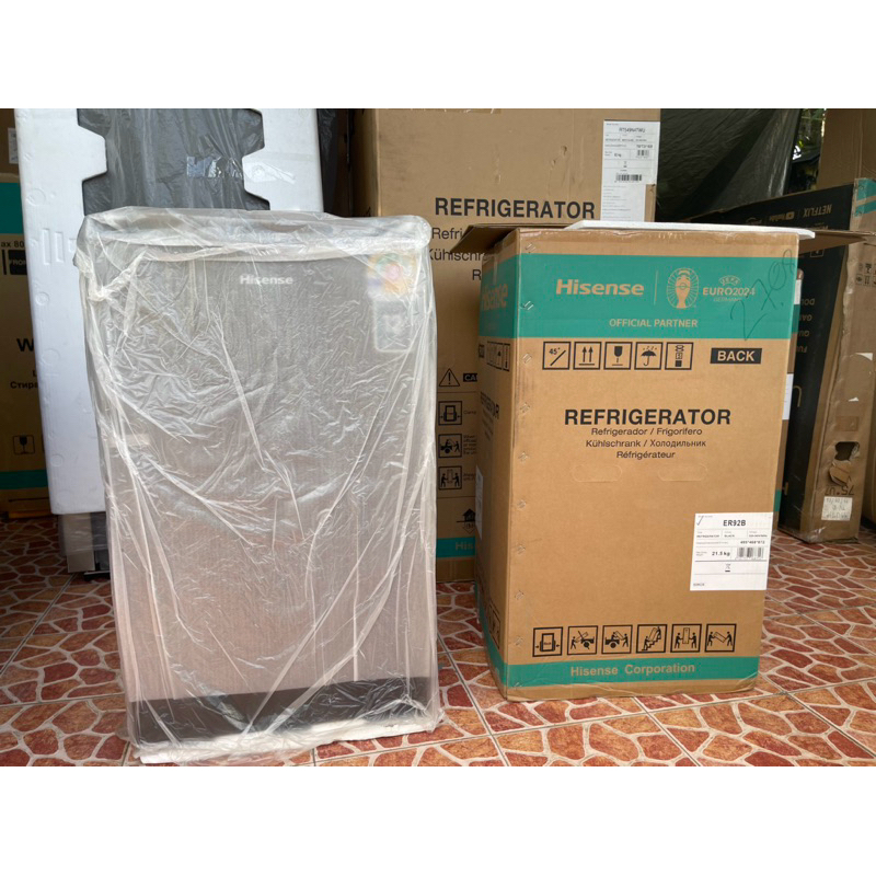 ตู้เย็น 1 ประตู HISENSE ER92B 3.4 คิว ดำ ลด40-60%_ใหม่ B-Grade | Shopee ...