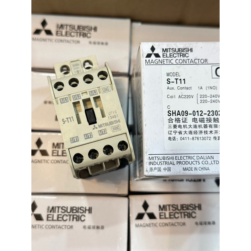 S-T11 st11 Mitsubishi 220V แมกเนติก คอนแทกเตอร์ มิตซูบิชิ S-T21 CCS ...
