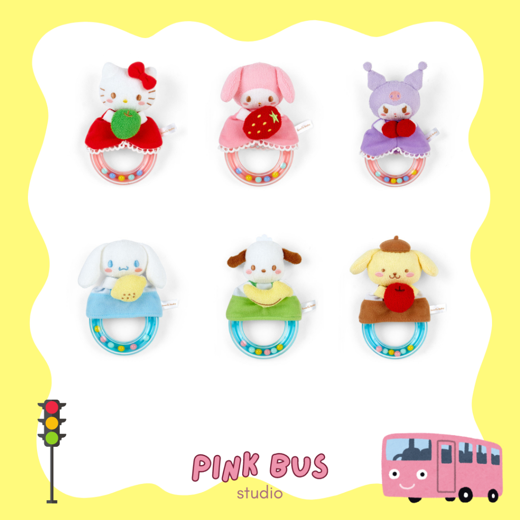[พร้อมส่ง] Sanrio ของเล่นเสริมพัฒนาการสำหรับเด็ก Baby Rattle | Shopee ...