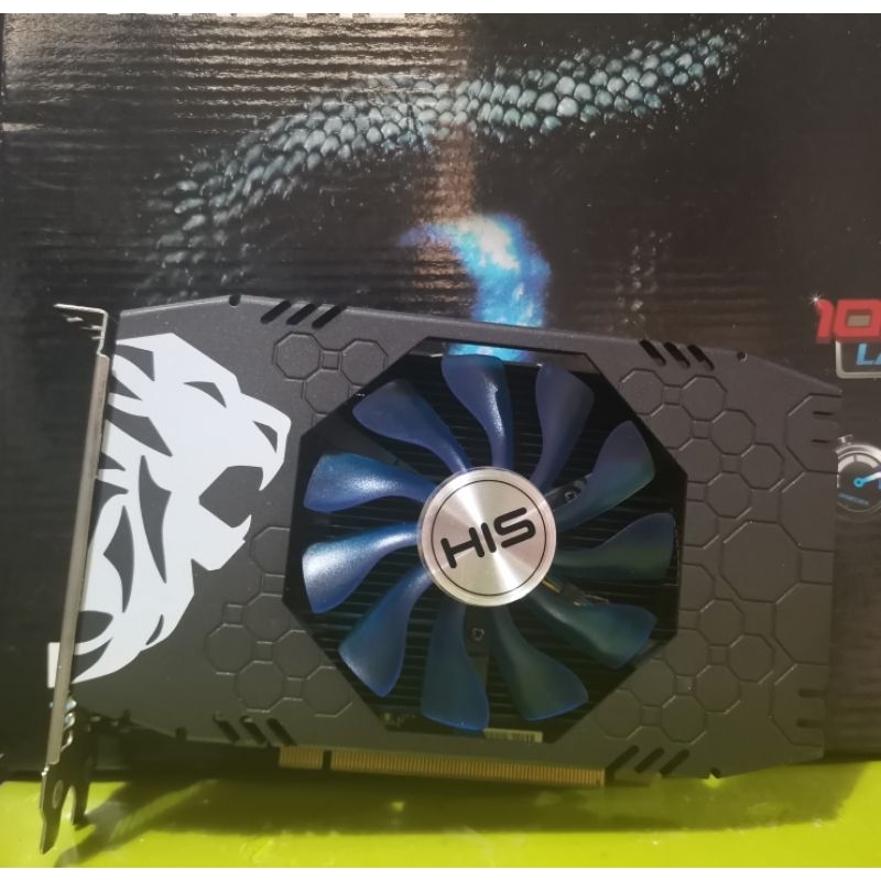 การ์ดจอ HIS รุ่น AMD Radeon RX 550 2GB DDR5 ไม่ต่อไฟเลี้ยง (no box) มือ ...