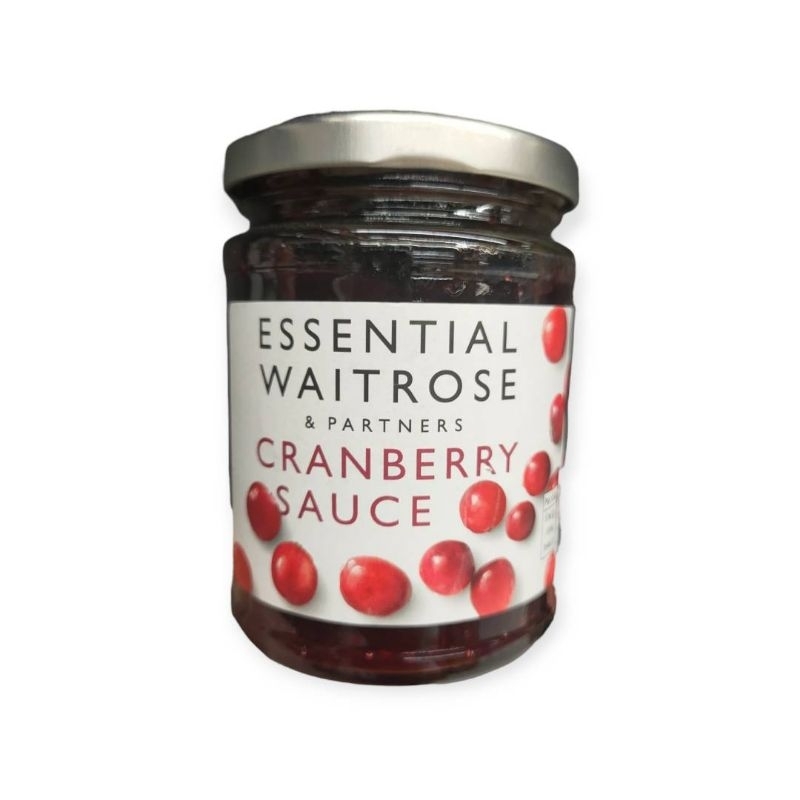 Waitrose Essential Cranberry sauce ซอส รสแครนเบอร์รี เวทโทรส เอสเซนเซี่ยว 305 กรัม Shopee Thailand