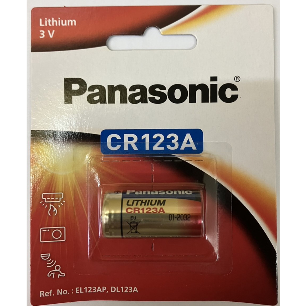 ราคาและรีวิวถ่านลิเธียม Panasonic CR 123 CR123A สินค้าของแท้จาก บริษัท พานาโซนิค ซิว เซลล์ (ประเทศไทย)