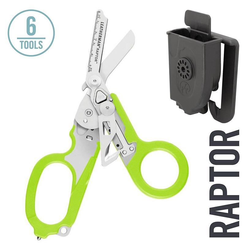Leatherman Raptor Rescue #Green | Multi Tool Stainless | 6 Tools กรรไกร ...