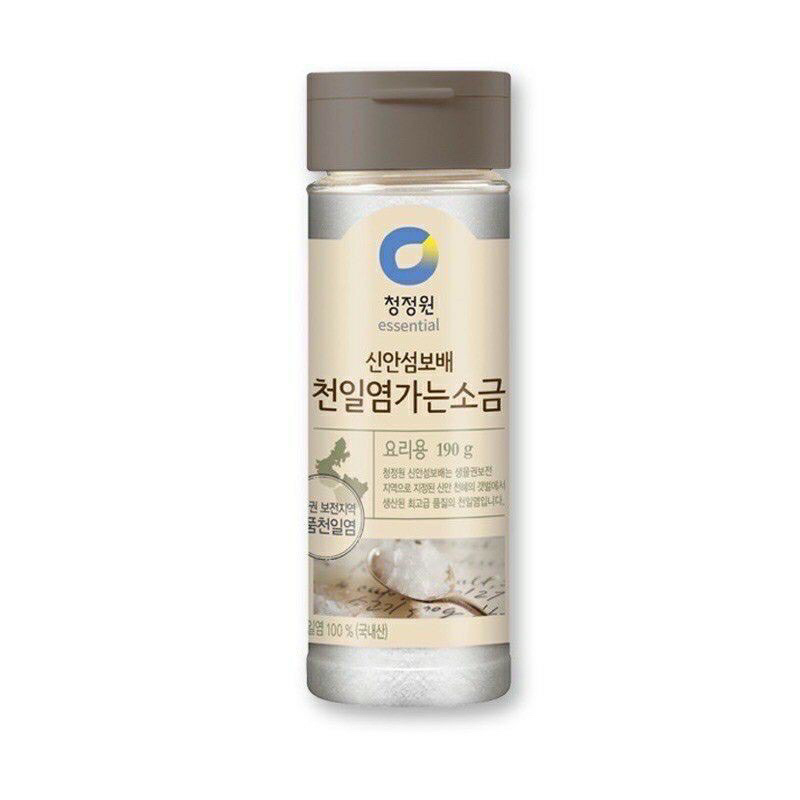 chung-jung-won-ชองจองวอน-เกลือทะเลธรรมชาติ-190-กรัม-natural-sea-salt-เกลือทะเล-เกลือเกาหลี-เกลือ