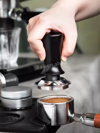 Tamper spring เทมเปอร์กาแฟ แทมเปอร์สปริง  ที่กดกาแฟ ขนาด 58mm ที่อัดกาแฟเครื่องชงกาแฟสด