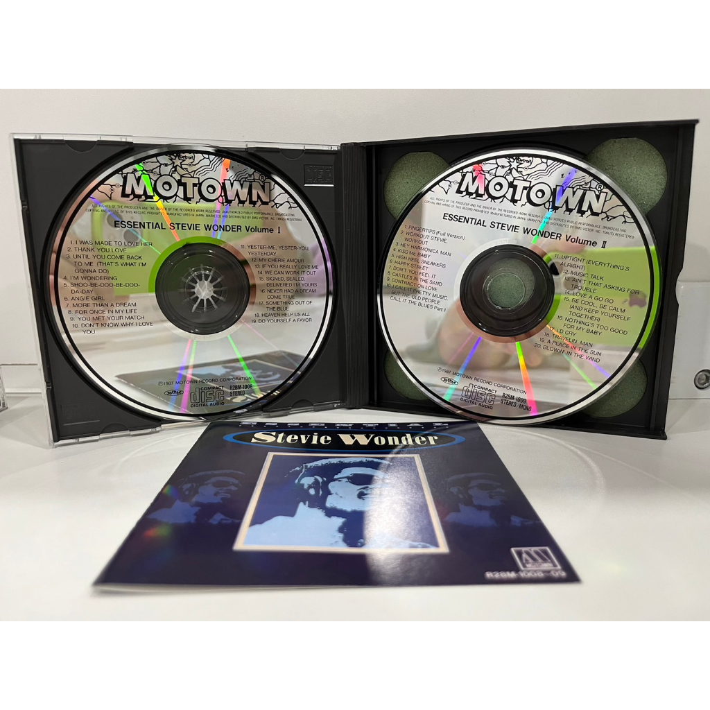 2-cd-music-ซีดีเพลงสากล-essential-stevie-wonder-c10e5