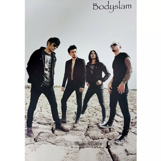 โปสเตอร์ Bodyslam บอดี้สแลม วง ดนตรี ไทย ร็อก รูป ภาพ ติดผนัง สวยๆ poster 34.5 x 23.5 นิ้ว (88 x 60 ซม.โดยประมาณ)
