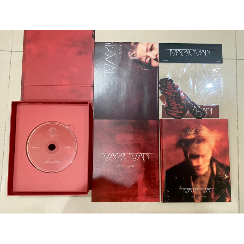 อัลบั้ม-jackson-wang-magic-man-album-แกะซีลแล้ว