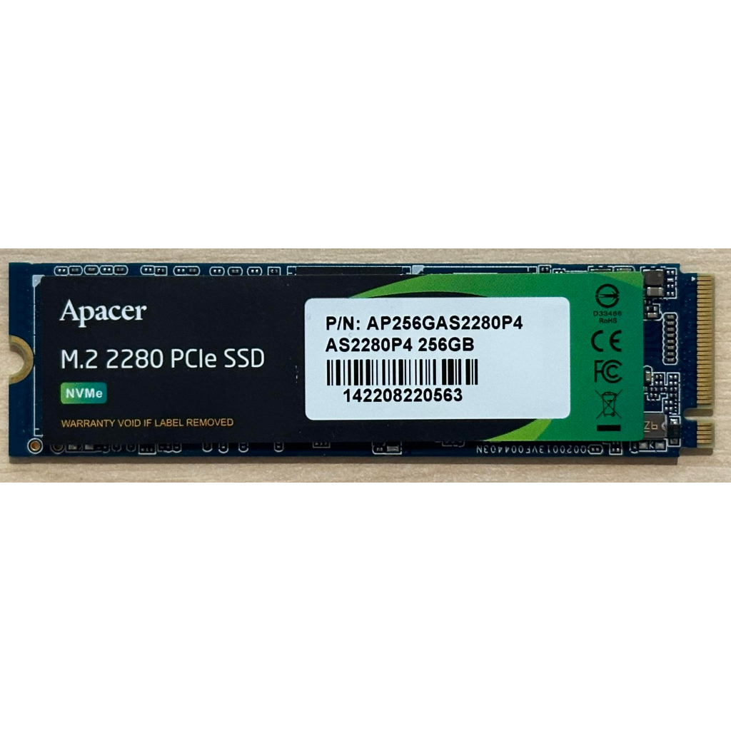 256-gb-ssd-เอสเอสดี-256-gb-ssd-m-2-pcie-apacer-ใช้งานปกติ