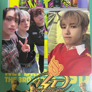 (พร้อมส่ง) การ์ดอินจุน / unit แฮชาน เจโน่ เฉินเล่อ NCT Dream ISTJ Vending Machine ver.