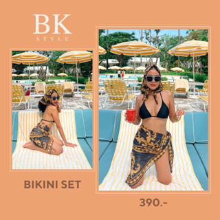 •พร้อมส่ง• ชุดว่ายน้ำสายฝอ Bikini Set