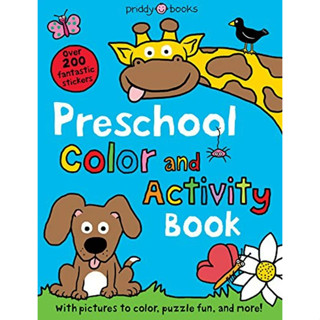 Asia Books หนังสือภาษาอังกฤษ PRESCHOOL COLOR & ACTIVITY BOOK