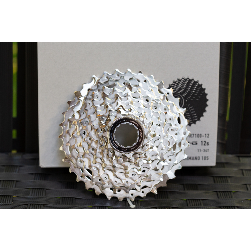 Shimano 105 CS-R7101 12-Speed Cassette - 11-34T 11 Speed Cassette