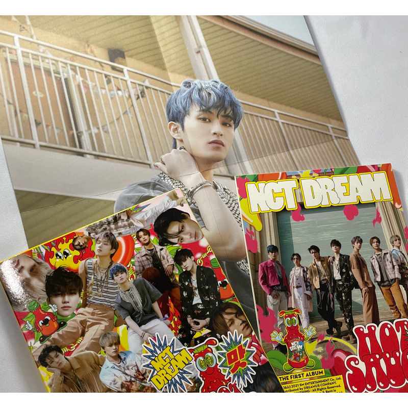 พร้อมส่ง อัลบั้มNCT Dream ‘Hot Sauce’ (Photobook)Chilling ver. Shopee