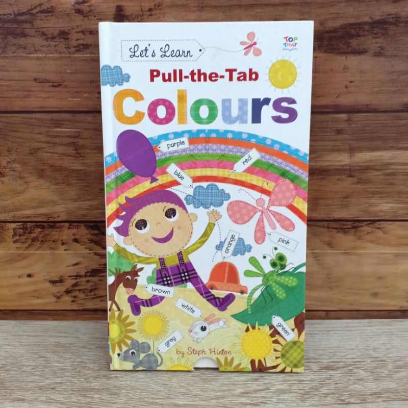 มือสอง-pull-the-tab-colours-boardbook