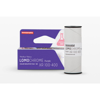 [พร้อมส่ง] ฟิล์ม LomoChrome Purple รุ่น Pétillant ISO 100–400 - ขนาด 120 (สูตรปี 2021)