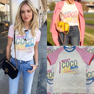 COCO T-Shirt🛼 (350฿ฟรีส่ง) เสื้อยืดแบรนด์ดัง สุดคิ้วท์ ดีเทลสีพาสเทลทูโทนที่แขนและคอตัดกับตัวเสื้อ งานตามหา ชนช็อป valen