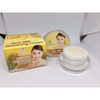 Rice Milk Whitening Cream light skin ไวท์โรส