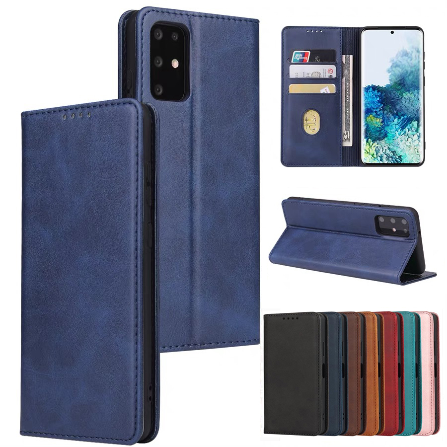 เคสฝาพับ-แบบแม่เหล็กเปิดปิด-พร้อมช่องใส่บัตร-สําหรับ-huawei-y9-2019-y9-2018-y7-nova3i-y9-prrime-y6s-y9s-p20-p30-pro